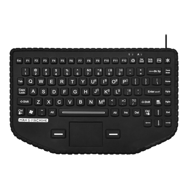 Man & Machine So Cool Keyboard - Cable Connectivity - Usb Interface - English (Us) - Qwerty Layout - Computer - Unix, Mac, Pc, Linux