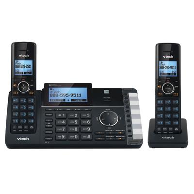 Vtech Ds6251-2 Dect 6.0 Expandable 2-Line Cordless Phone With Answering System, 80-1375-00