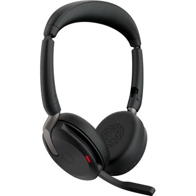 Jabra Evolve2 65 Flex Headset - Stereo - Wireless - Bluetooth - 98.4 Ft - 20 Hz - 20 Khz - On-Ear - Binaural - Supra-Aural