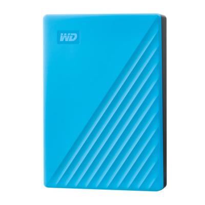 Western Digital My Passport Portable Hdd, 4Tb, Blue