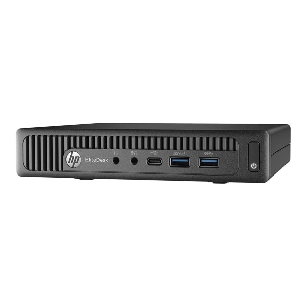 HEWLETT PACKARD CO HP EliteDesk 800 G2 Mini Refurbished Desktop PC, Intel Core i5, 8GB Memory, 240GB Solid State Drive, Windows 10, RF610488