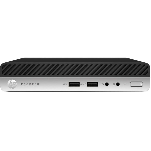 HEWLETT PACKARD CO HP ProDesk 400G4 Mini Refurbished Desktop PC, Intel i5, 16GB Memory, 256GB Solid State Drive, Windows 10 Pro