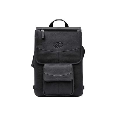 Maccase Premium Flight Jacket - Notebook Carrying Case - 13" - Black - With Backpack Straps - For Apple Macbook (13.3 In)