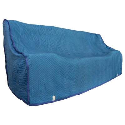 Monster Trucks Padded Sofa Furniture Cover, 46"h X 108"w X 36"d, Blue