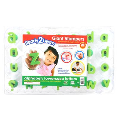 Ready 2 Learn Giant Stampers - Alphabet - Lowercase - Set Of 28