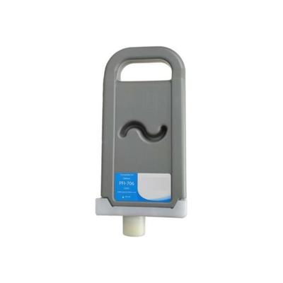 Clover Imaging Group Remanufactured Cyan Wide-Format Inkjet Ink Cartridge Replacement For Canon Pfi-706, Wcpfi706C