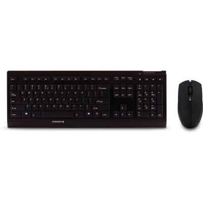 Cherry B.unlimited 3.0 - Keyboard And Mouse Set - Wireless - 2.4 Ghz - English - Key Switch: Cherry Sx - Black