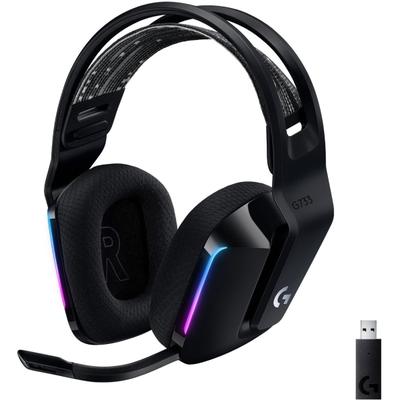 Logitech G733 Lightspeed Wireless Rgb Gaming Headset - Stereo - Wireless - 65.6 Ft - 5 Kilo Ohm - 20 Hz - 20 Khz - Over-The-Head - Binaural - Circumaural