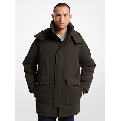 Michael Kors Melrose 2-in-1 Woven Parka Green M