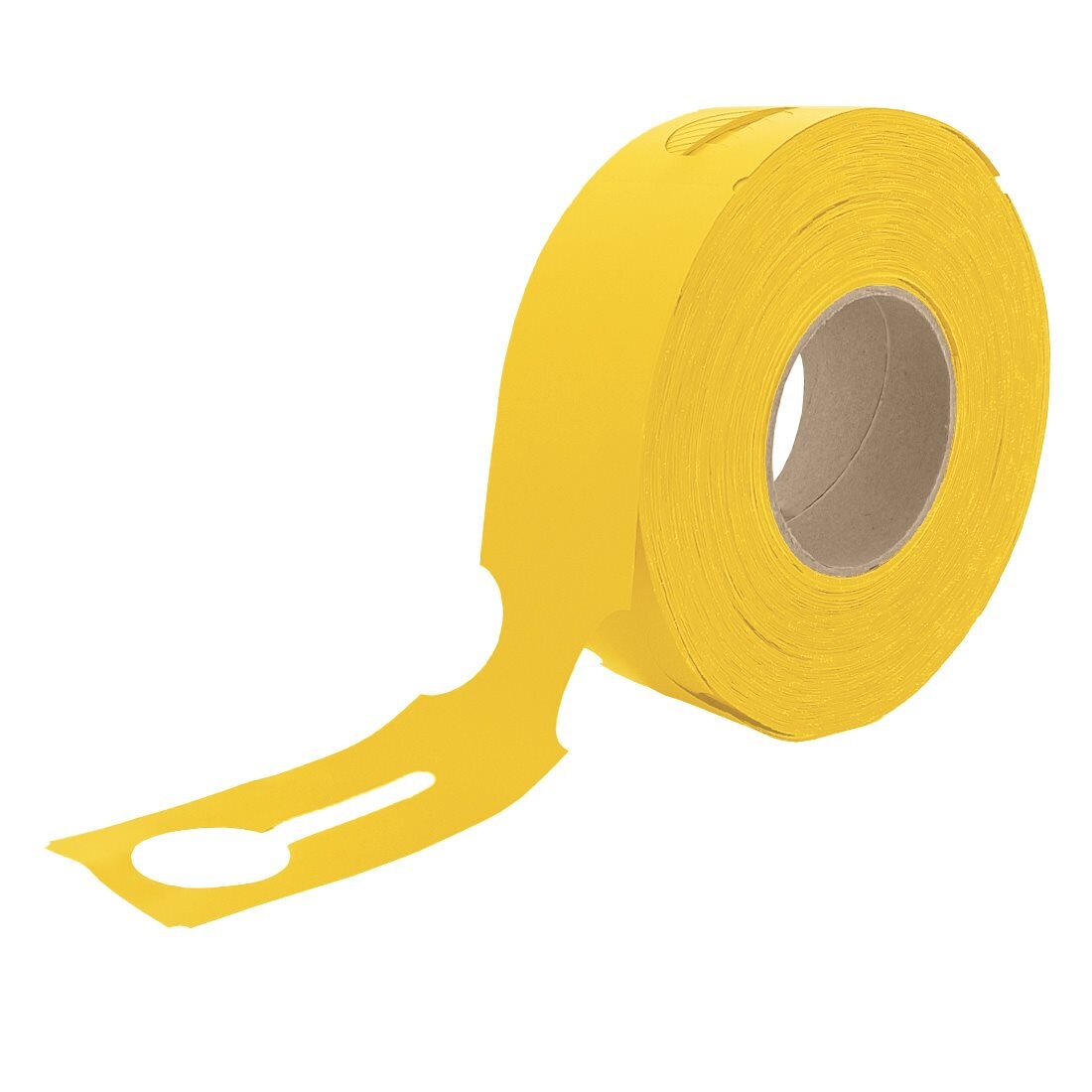 CombiCraft Große Schlaufenetiketten 273x59mm - Gelb - 500 Stück pro Rolle Image