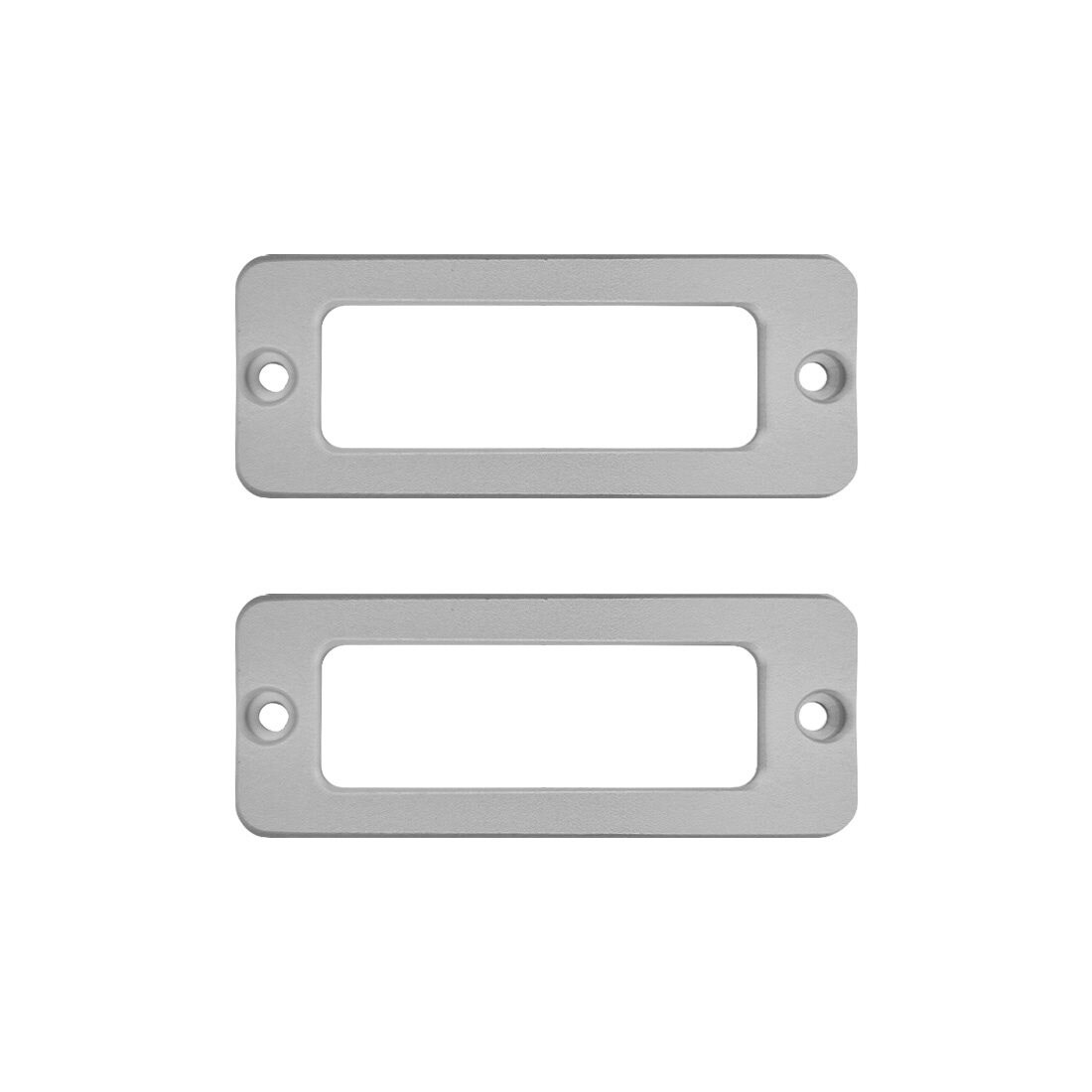 CombiCraft Etikettenhalter aus Aluminium 65x25 mm mit 2 Befestigungslöcher - pro 25 Stück Image