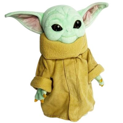 Disney Toys | Disney Store Official Baby Yoda Plush Grogu The Mandalorian Stuffed Star Wars | Color: Gold/Green | Size: Osg