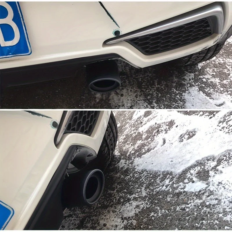 Rüsten Sie Ihr Auto mit einem universellen Edelstahl-Auspuffschalldämpfer auf Image