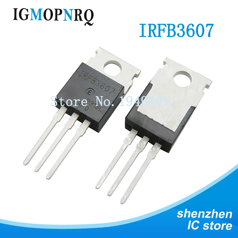 10pcs irfb3607 to220 irfb3607pbf bis-220 neu und ic Image