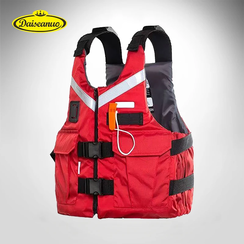 Veste de sauvetage en émail Impact pour adultes, gilets de sauvetage pour sports nautiques, sauveteur de surf, kayak et sports nautiques, taille média pour 110 kg