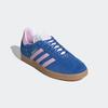 Sneaker ADIDAS ORIGINALS "GAZELLE", Gr. 39, blau (blau, orchid fusion, gum 3), Leder, Synthetik, sportlich, Schuhe Sneaker low Retrosneaker Skaterschuh, Topseller