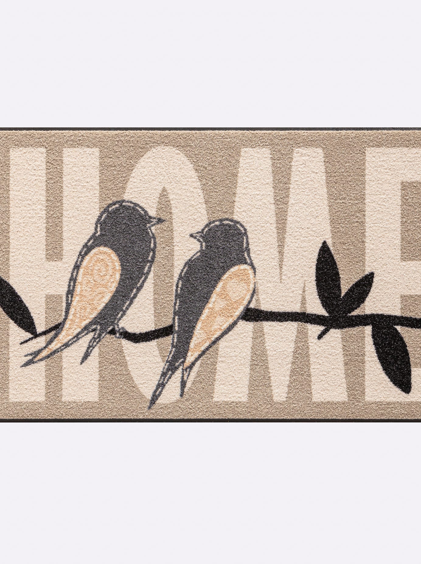 Fußmatte SALONLOEWE Gr. 2, grau (taupe, grau), B:50cm H:7mm L:75cm, Kunstfaser, Polyamid, Teppiche Image