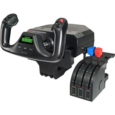 Saitek Pro Flight Yoke For Pc And Mac - Cable - Usb - Pc, Mac - 4 Ft Cable