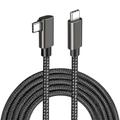 cavo di collegamento vr 3m compatibile con accessori quest2/pico 4 e pc/steam vr trasferimento dati pc ad alta velocità cavo usb 3.0 a usb c per visore vr e pc da gioco