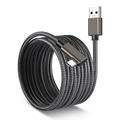 cavo di collegamento vr 3m compatibile con accessori quest2/pico 4 e pc/steam vr trasferimento dati pc ad alta velocità cavo usb 3.0 a usb c per visore vr e pc da gioco