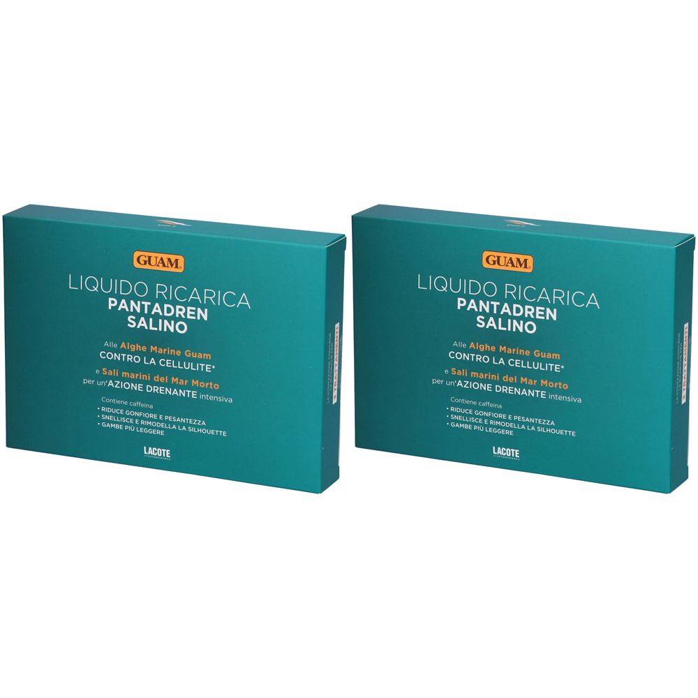 GUAM® Pantadren Salino Ricarica 3 Buste da 100ml 2x1 pz Altro