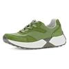 Keilsneaker GABOR ROLLINGSOFT, Damen, Gr. 40, grün, Textil, Ziegenveloursleder, unifarben, sportlich, Schuhe Sneaker, Freizeitschuh, Halbschuh, Schnürschuh mit OPTIFIT-Fußbett