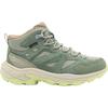 Wanderstiefel JACK WOLFSKIN "VOJO TOUR TEXAPORE MID W", Gr. UK 7 - EU 40,5, Normalschaft, grün (eucalyptus), Oberstoff: Synthetik ; ;Obermaterial 2: Textile; Futter: Texapore Ecosphere Pro ;Sole: / EVA; 100% / EVA, Schuhe