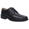 Schnürschuh JOSEF SEIBEL "Elliot 01", Herren, Gr. 43, schwarz, Leder, elegant, Schuhe, Business Schuh, Festtagsschuh, Komfortschuh in Weite G (weit)