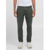 Chinohose REPLAY "Benni Regular Slim", Herren, Gr. 33, Länge 32, grün (military grün), Web, Obermaterial: 91% Baumwolle, 6% Elastomultiester, 3% Elasthan, casual, regular fit lang, Hosen