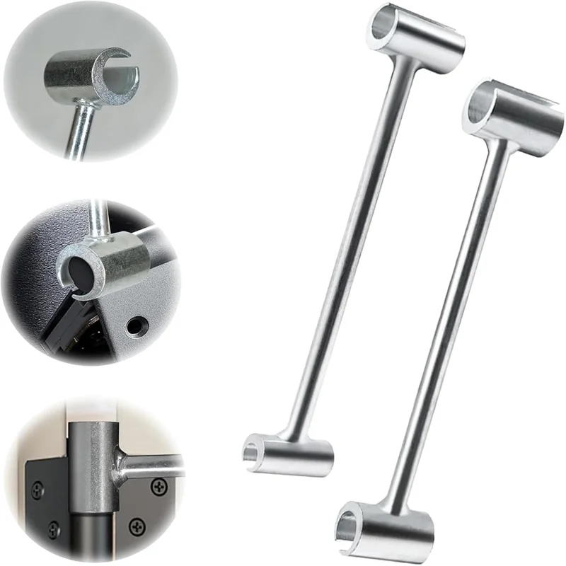 1/2PCS Tür Scharnier Lücke Einstellung Schlüssel Doppel Köpfe Tür Scharnier Reparatur Schlüssel Hand Werkzeuge Tür Scharnier einstellung Werkzeug