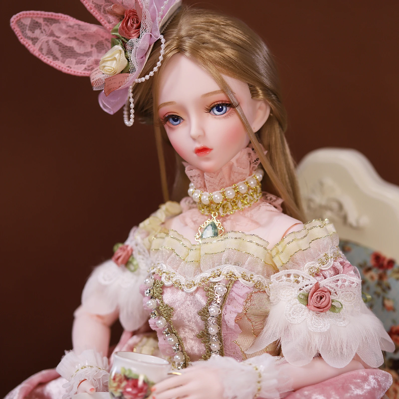 Traum Fee 1/3 Puppe BJD 62cm Gericht stil Ball Gelenk körper Elegante & fairy zahlen mit Kleidung Schuhe Make-Up für Mädchen