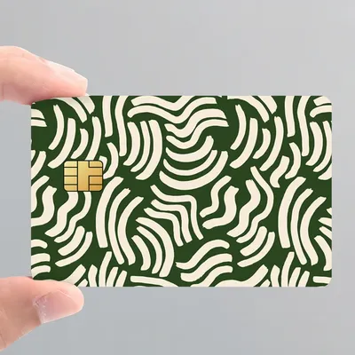M-Marimekko Luxus Mode Dekorative Kleine Wasserdichte Chip 4PCS Karte Aufkleber Neue Anti-Scratch Image
