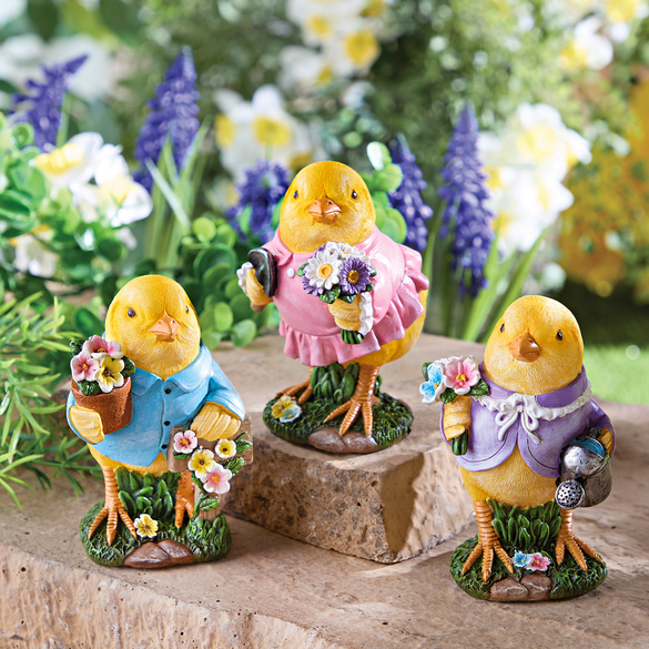 Frühlingsdeko Küken 3er-Set Image