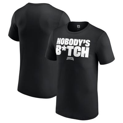 WWE Pete Dunne Nobody's B*tch T-Shirt - Schwarz - Herren Image