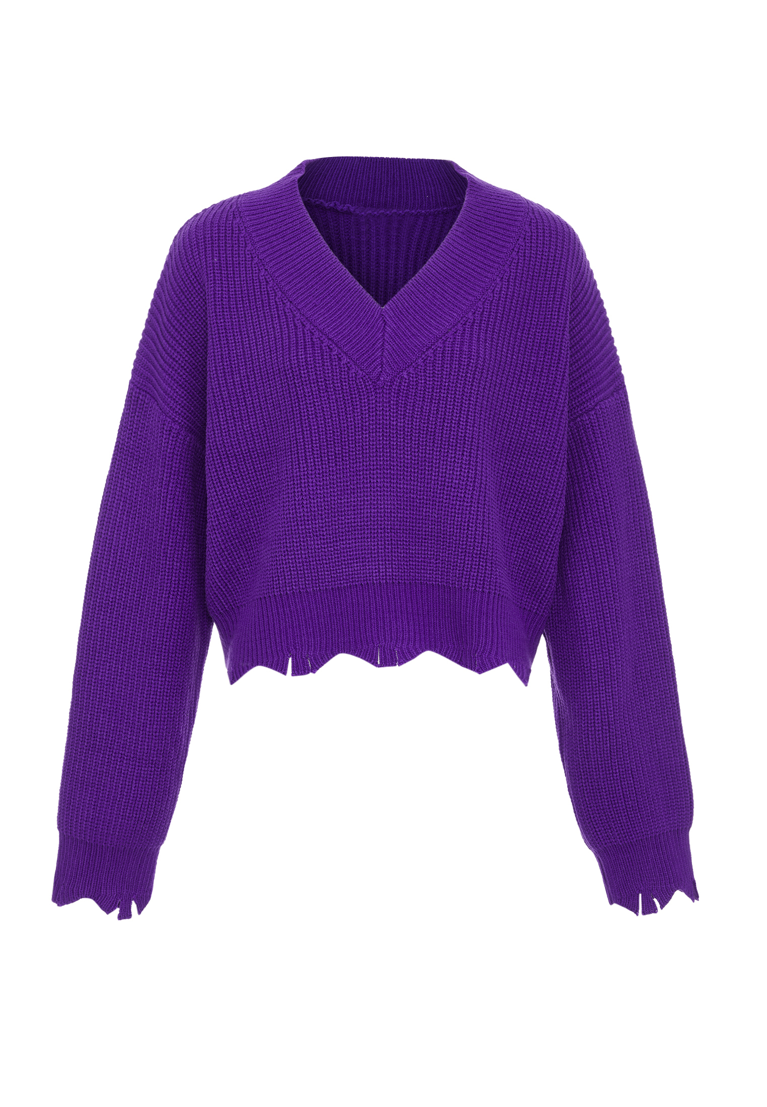 Mymo Pullover Damen lila Image