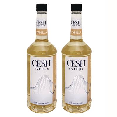 CESH Vanilla Syrup, 33.81 oz Bottle, 2/Carton (CEHGRE79193)