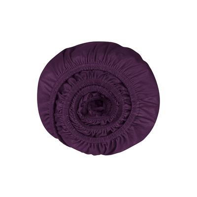 Schiesser Topper-Spannbettlaken Flexi aus Baumwolle und Elasthan lila Image