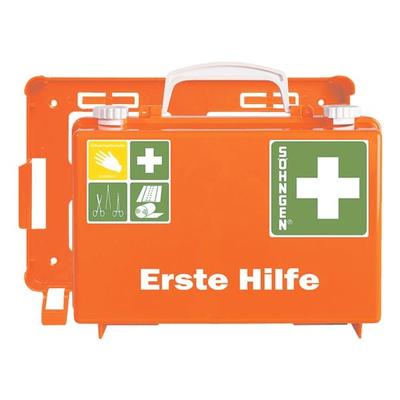 SÖHNGEN Erste Hilfe Koffer »QUICK-CD« - nach überarbeiteter DIN 13157 orange, 26x11x17 cm Image