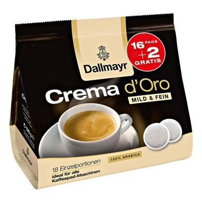 Dallmayr Kaffeepads »Crema d'Oro« schwarz Image