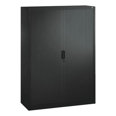 CP Stahlschrank »Omnispace« mit Rollladen 120 x 198 cm schwarz, 120x198x42 cm Image