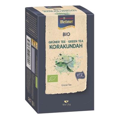 Meßmer Bio Grüntee »Korakundah« Tassenportion, Papierkuvert, 18er-Pack Image