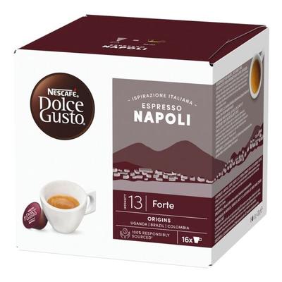 Nescafe Kaffeekapseln »Dolce Gusto Espresso Napoli« 16 Stück braun Image