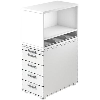 OTTO Office Premium Aufsatz-Regal für Standcontainer »Otto Office Line II« weiß, 42.8x53x80 cm Image