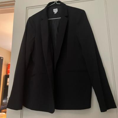 J. Crew Jackets & Coats | Banana Republic Women’s Going Out-Blazer | Color: Black | Size: 16