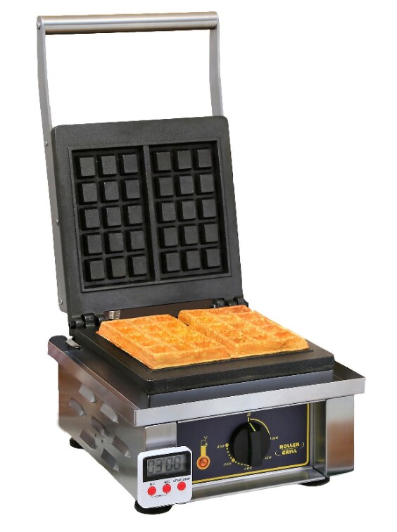 Roller Grill Waffeleisen, Brüsseler Waffelform, Abmessung 305 X 440 X 230 Mm (Bxtxh) Image