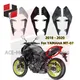 Carena posteriore per YAMAHA MT-07 MT 07 MT07 FZ-07 FZ07 2018 - 2020 copertura laterale posteriore