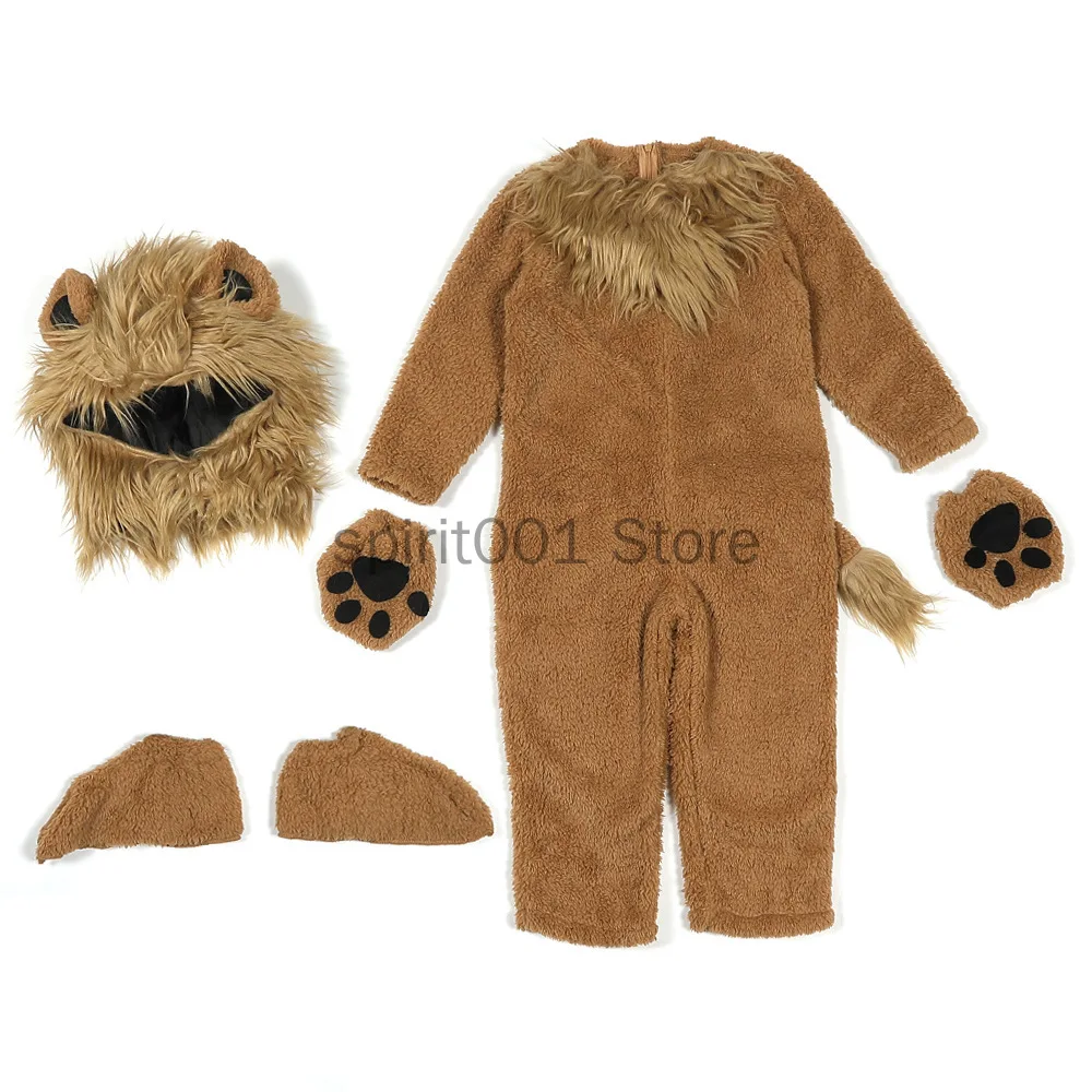 Kinderkostüm König der Löwen Geburtstag Baby Kinder Tier Karneval Halloween Cosplay Kostüme Fancy Movie Rollenoveralls Image