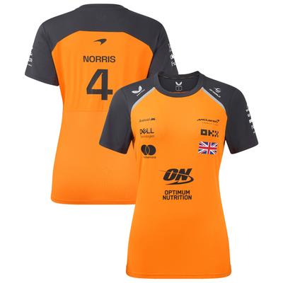 McLaren 2025 Team Lando Norris Driver Set Up T-Shirt – Herbst – Damen Image