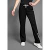 Jogger Pants KANGAROOS, Damen, Gr. 76, K + L Gr, schwarz, Sweatware, Obermaterial: 57% Baumwolle, 38% Polyester, 5% Elasthan, unifarben, sportlich, comfort fit lang, Hosen, Große Größen