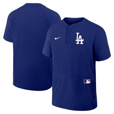 Los Angeles Dodgers Nike Authentic Kurzarm-Windshirt – Herren Image